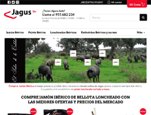 Tablet Screenshot of iberjagus.com
